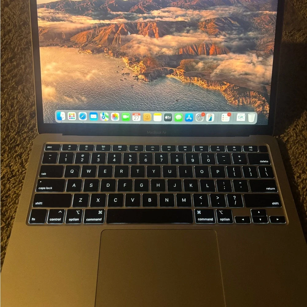 Apple Silver Laptop